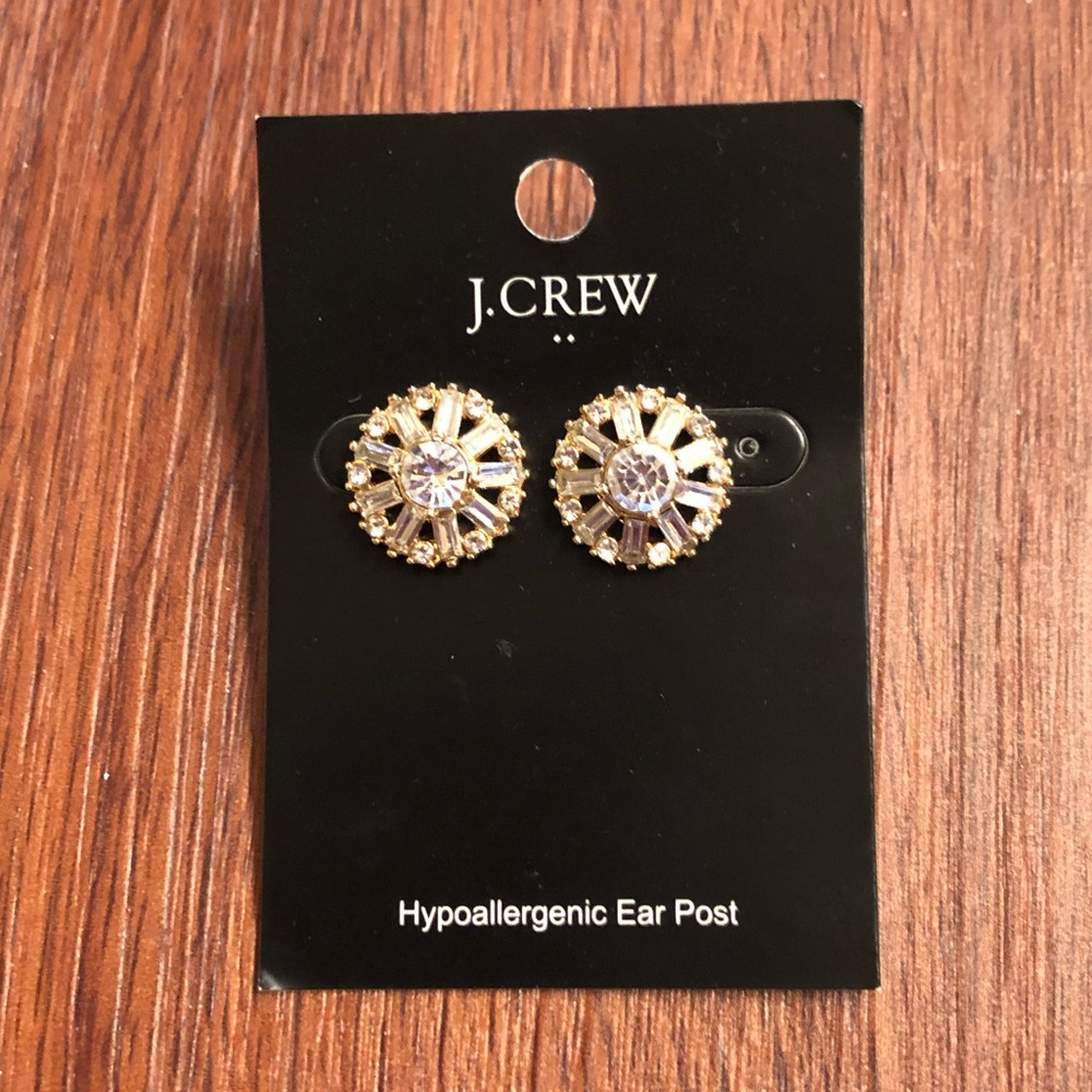 J Crew hypoallergenic earrings NWT